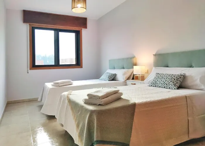 Desconectaengalicia Atico Rocafort, 400m Playa Silgar Daire Sanxenxo